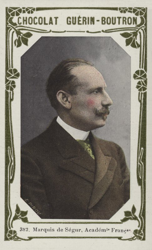 Marquis de Segur, Francia Akadémia (színes fotó) alkotó: French School