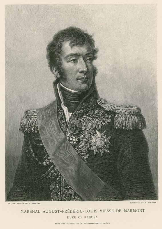 August-Frederic-Louis Viesse de Marmont marsall alkotó: French School