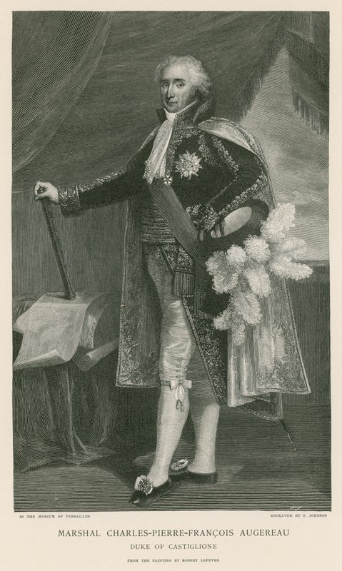Charles-Pierre-Francois Augereau marsall alkotó: French School