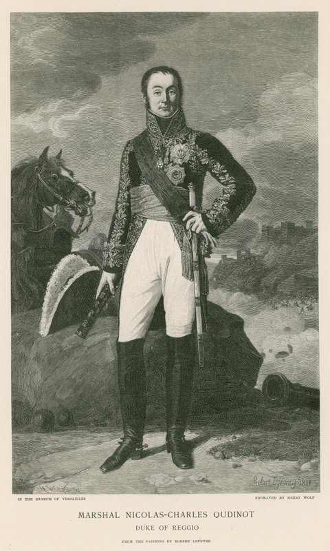 Nicolas-Charles Oudinot marsall alkotó: French School