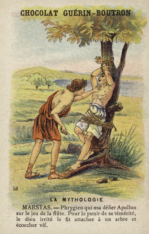 Marsyas alkotó: French School