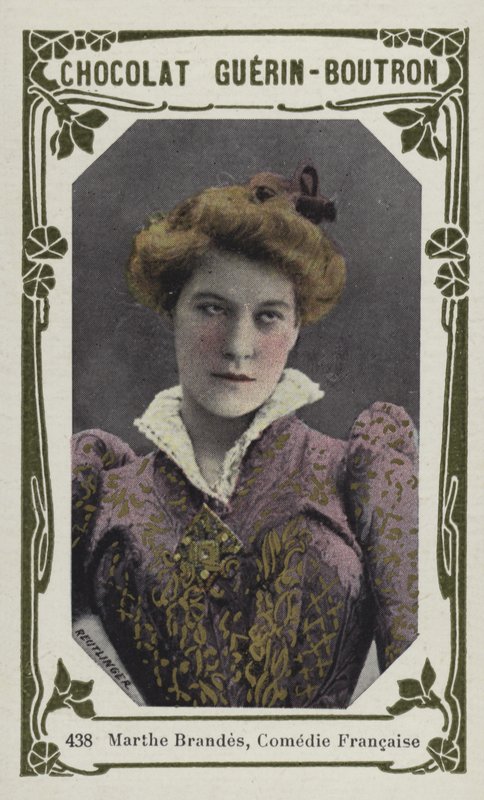 Marthe Brandes, Comedie Francaise (színes fotó) alkotó: French School