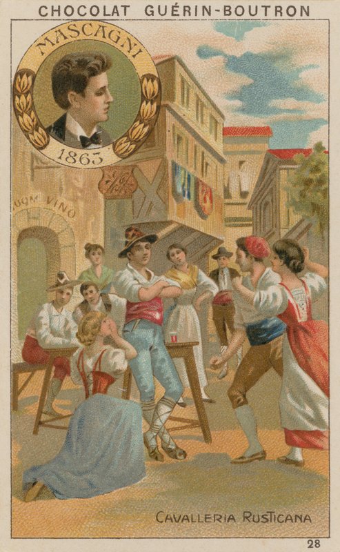 Mascagni, Cavalleria Rusticana alkotó: French School