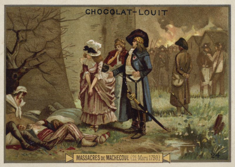 Machecoul mészárlásai, francia forradalom, 1793. március 21 alkotó: French School