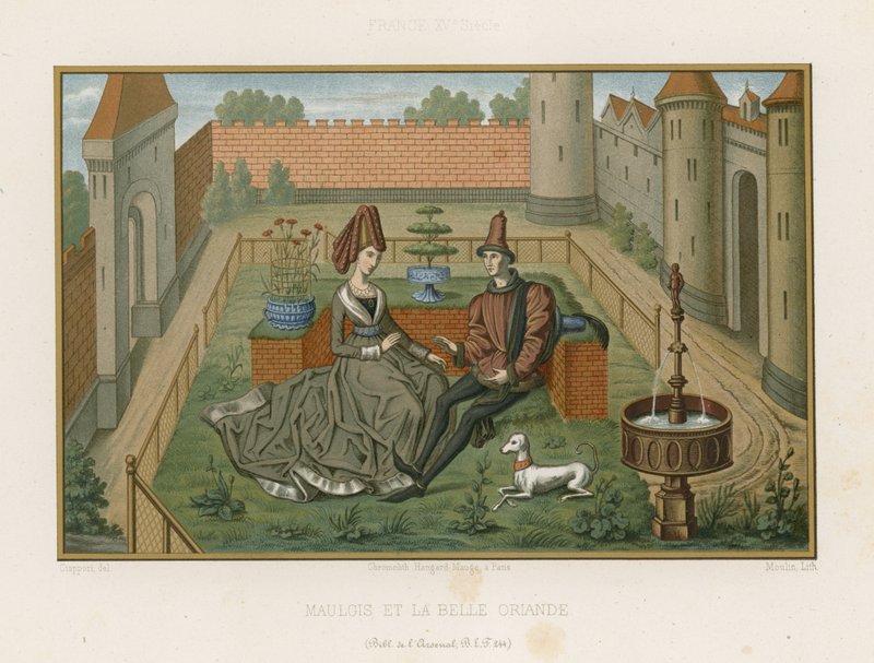 Maugris és Oriadne alkotó: French School