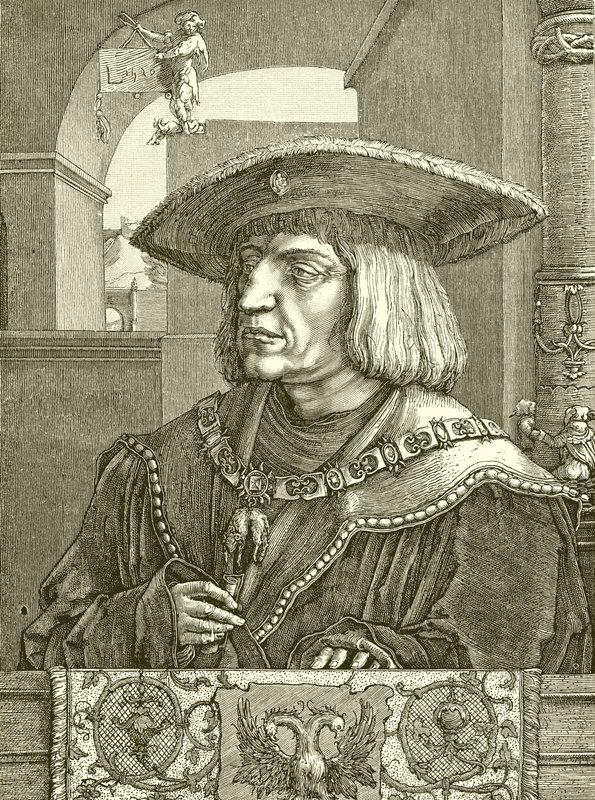 Maximilien I alkotó: French School