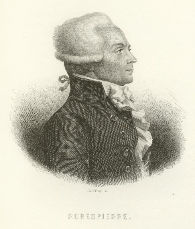 Maximilian of Robespierre alkotó: French School