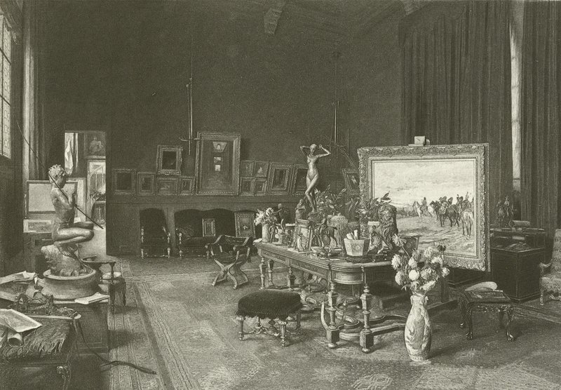 Meissoniers Atelier (mélynyomás) alkotó: French School