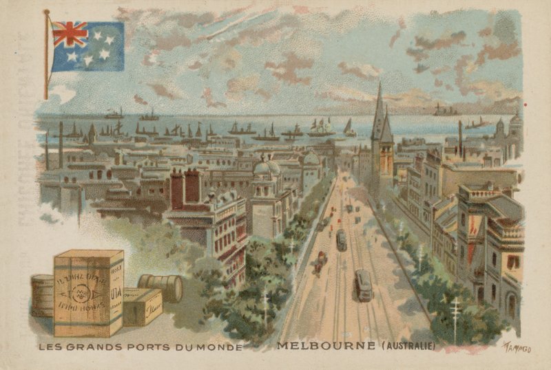 Melbourne, Ausztrália alkotó: French School
