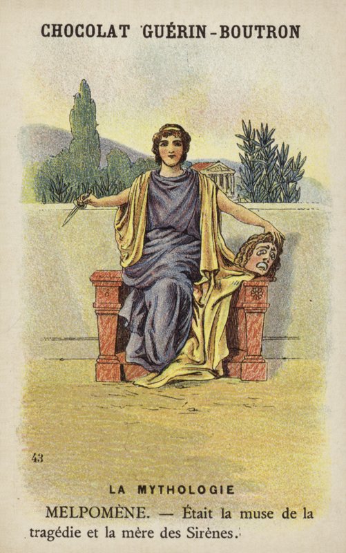 Melpomene alkotó: French School