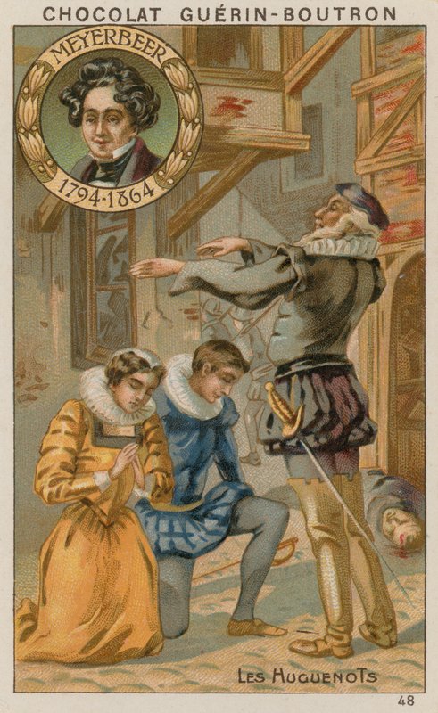Meyerbeer, A hugenották alkotó: French School