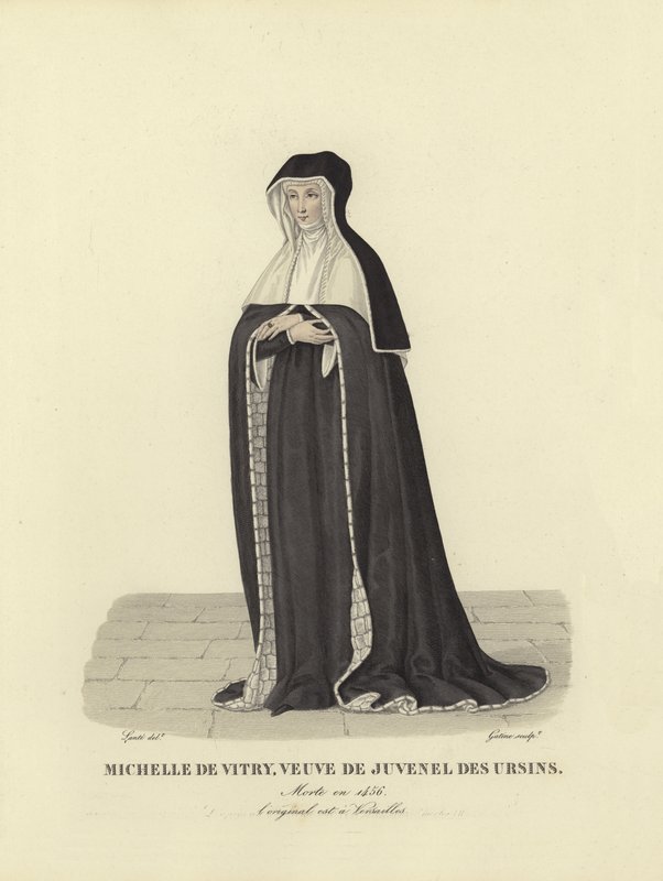 Michelle de Vitry, Jean Juvenel des Ursins özvegye alkotó: French School