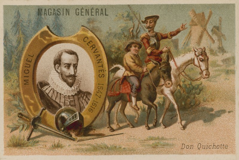 Miguel de Cervantes spanyol regényíró, költő és drámaíró alkotó: French School