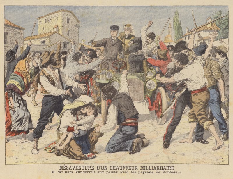 Egy milliomos autós kalandja alkotó: French School