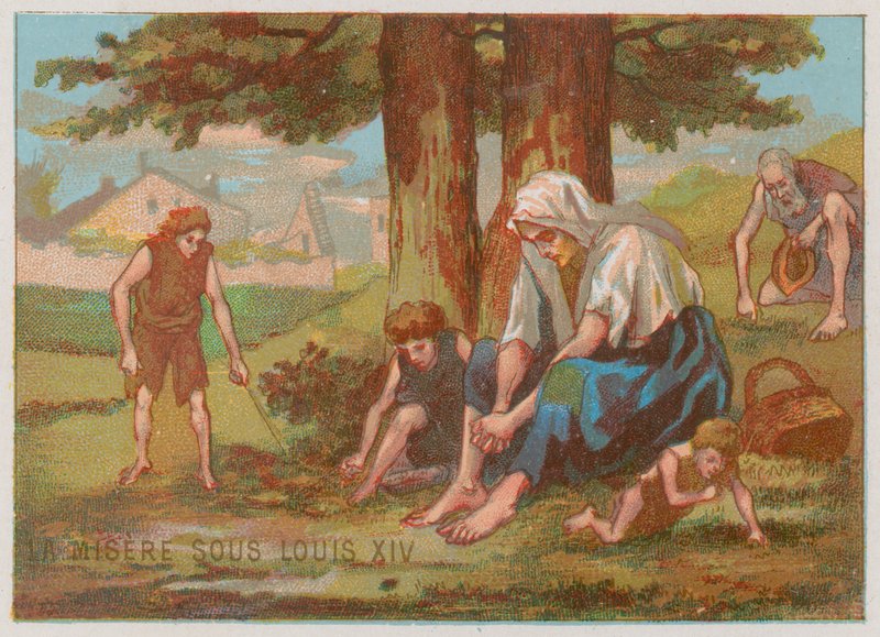 Nyomorúság XIV. Lajos uralkodása alatt alkotó: French School