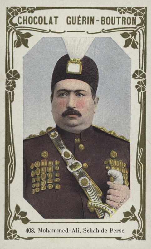 Mohammed-Ali, Schah de Perse (színes fotó) alkotó: French School