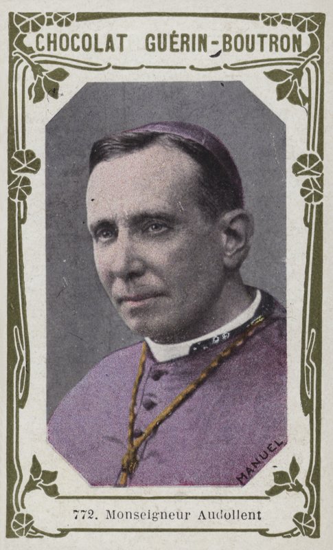 Monseigneur Audollent (színes fotó) alkotó: French School