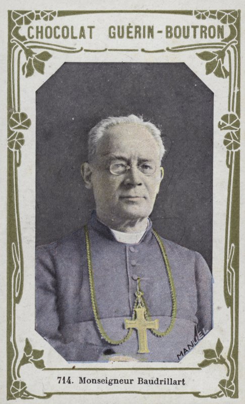 Monseigneur Baudrillart (színes fotó) alkotó: French School