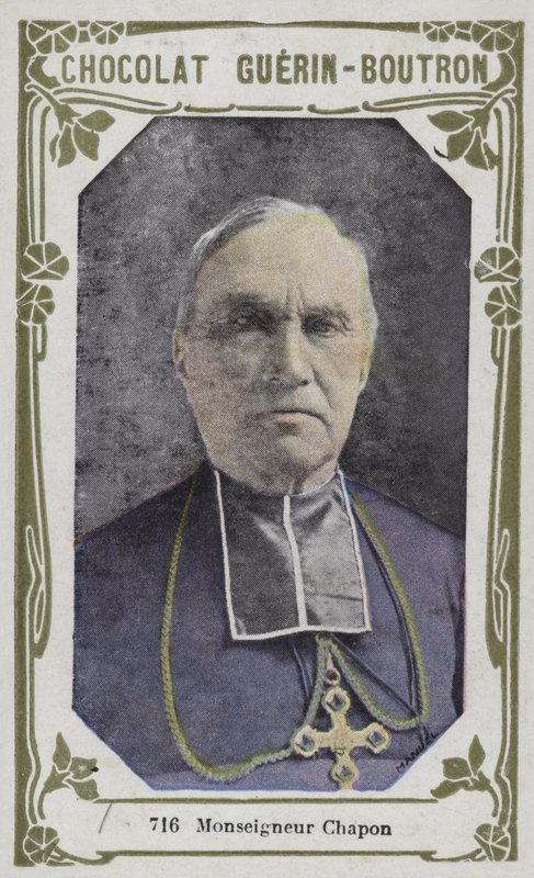 Monsignor Chapon (színes fotó) alkotó: French School