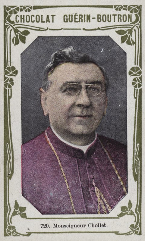 Monsignor Chollet (színes fotó) alkotó: French School