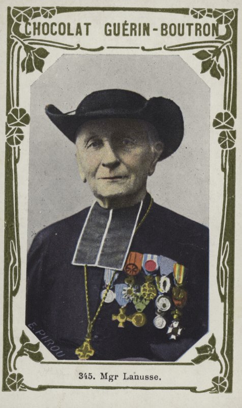 Monseigneur Lanusse (színes fotó) alkotó: French School