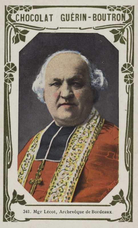 Monsignor Lecot, Bordeaux érseke (színes fotó) alkotó: French School