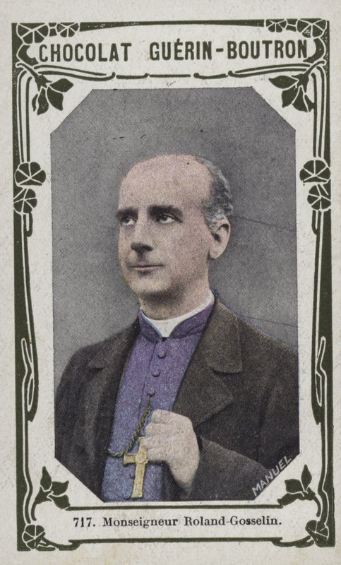 Monseigneur Roland-Gosselin (színes fotó) alkotó: French School