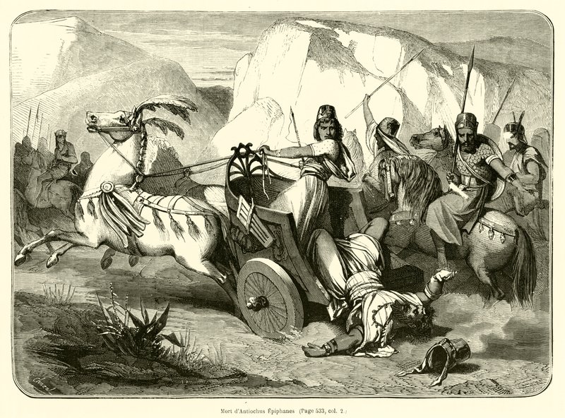 Mort de Antiochus Epiphanes (metszet) alkotó: French School