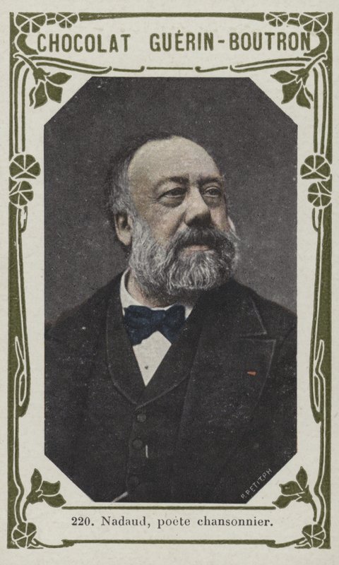 Nadaud, poete chansonnier (színes fotó) alkotó: French School