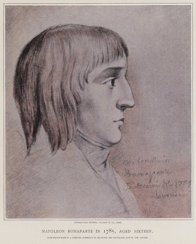 Bonaparte Napóleon 1785-ben alkotó: French School