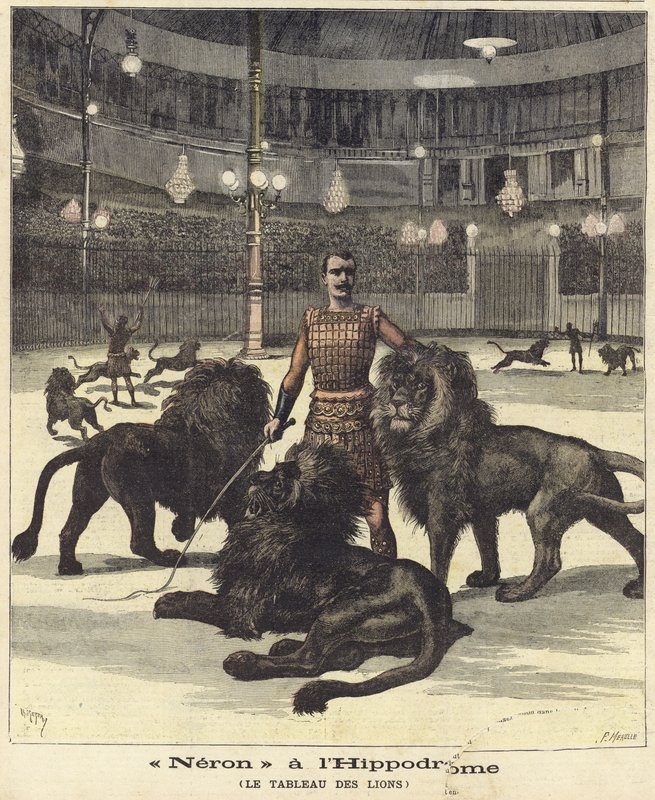 Neron a Hippodromban alkotó: French School