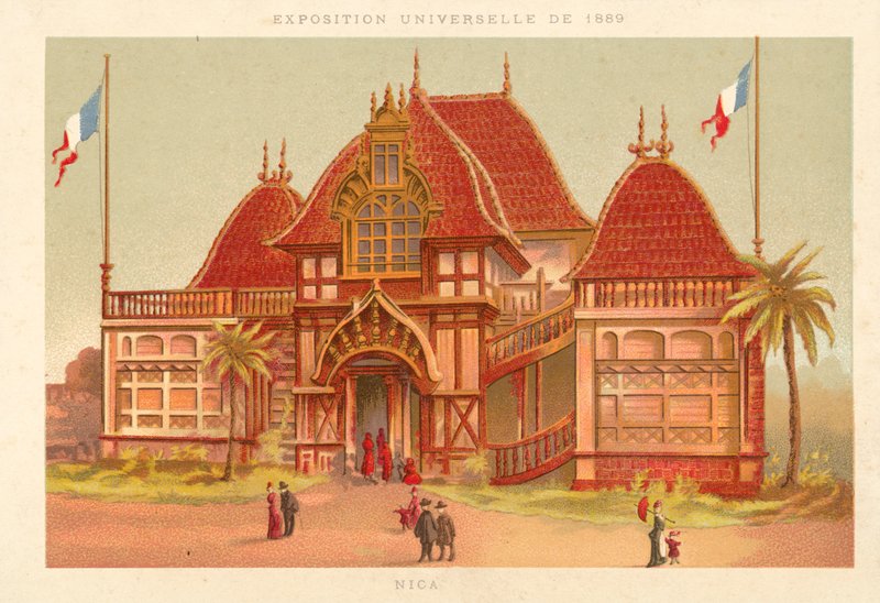 Nica, Egyetemes Kiállítás 1889, Párizs alkotó: French School