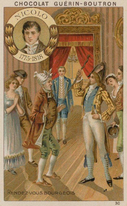 Nicolo, Rendez-vous Bourgeois alkotó: French School