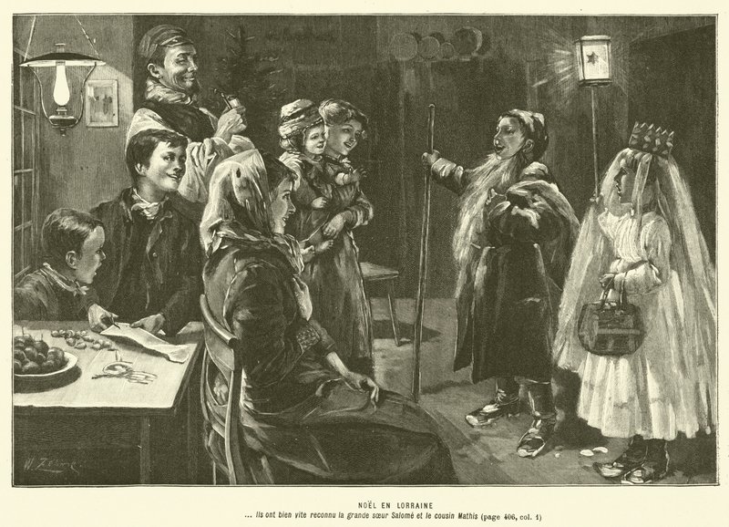 Noel En Lorraine (metszet) alkotó: French School