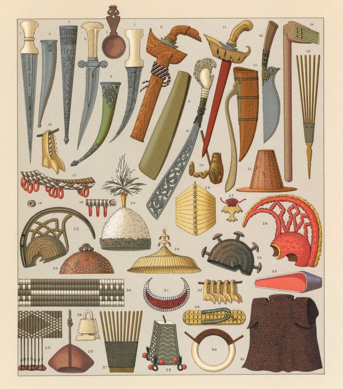 Óceánia jelmez alkotó: French School