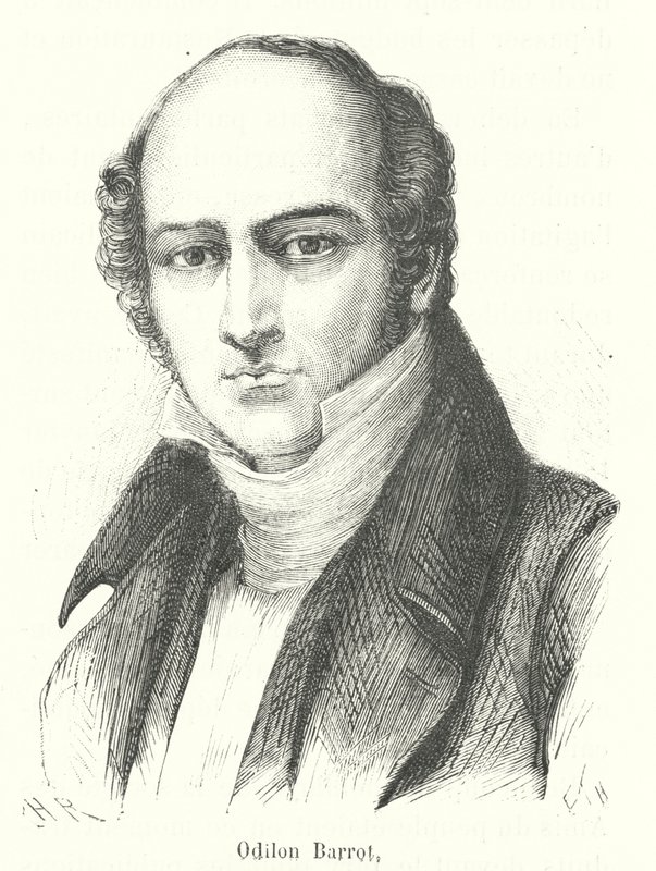 Odilon Barrot (metszet) alkotó: French School