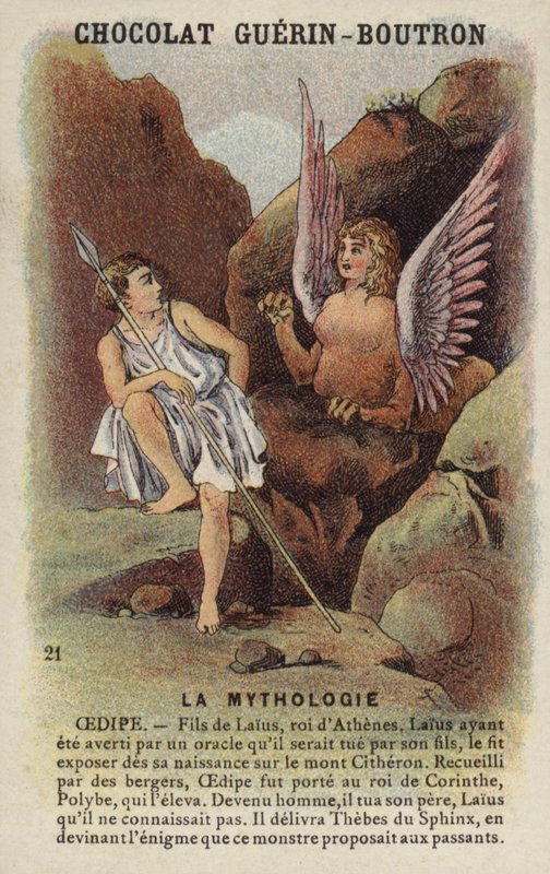 Oidipusz és a Szfinx alkotó: French School