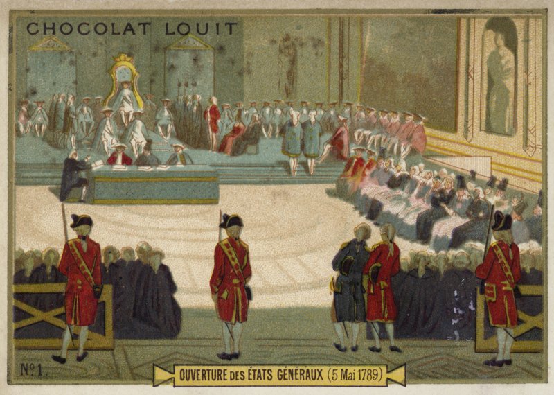 Az Estates General megnyitása, Versailles, 1789. május 5 alkotó: French School