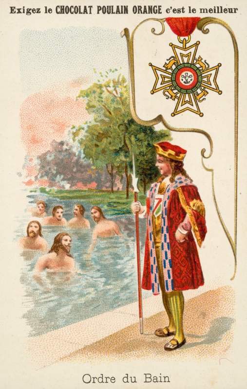 A fürdő rendje (chromolitho) alkotó: French School