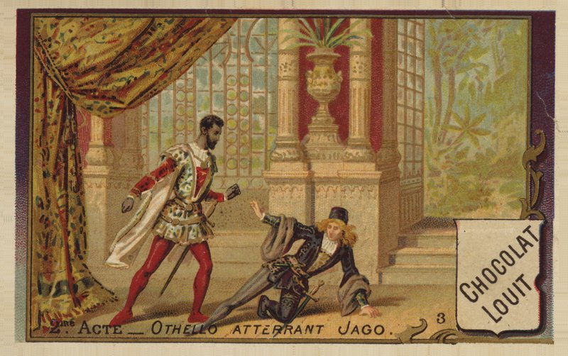 Othello és Iago alkotó: French School