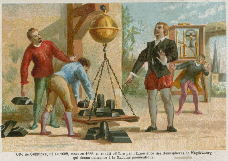 Otto von Guericke alkotó: French School