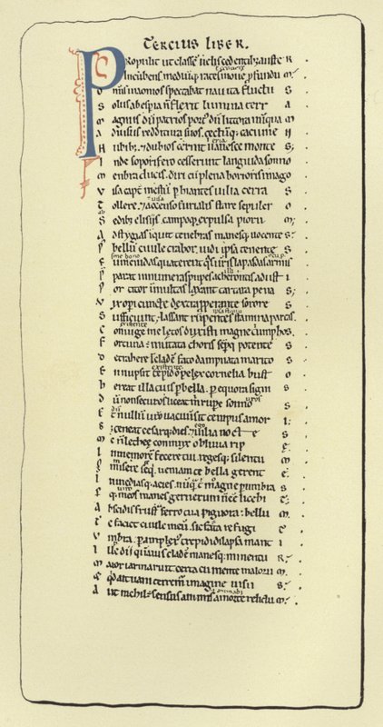 Oldal a Pharsalia of Lucan-ból alkotó: French School