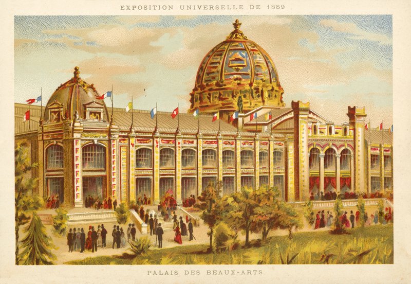 Szépművészeti Palota, Egyetemes Kiállítás 1889, Párizs alkotó: French School