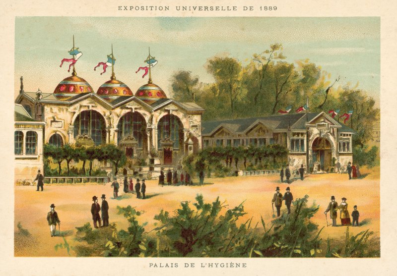 Higiéniai Palota, Egyetemes Kiállítás 1889, Párizs alkotó: French School