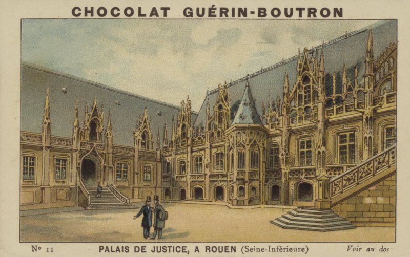 Igazságügyi Palota, Rouen, Szajna-Inferior alkotó: French School