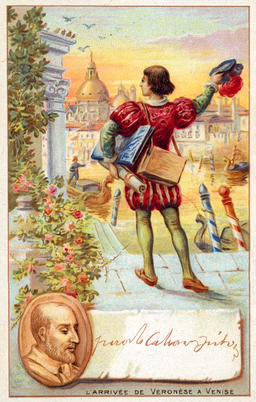 Paolo Veronese Velencébe érkezik alkotó: French School