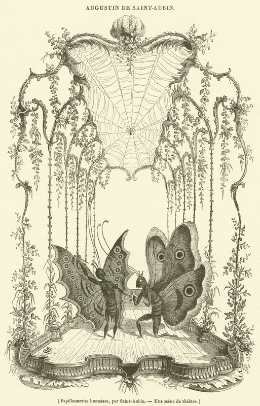 Papillonneries humaiaes (metszet) alkotó: French School