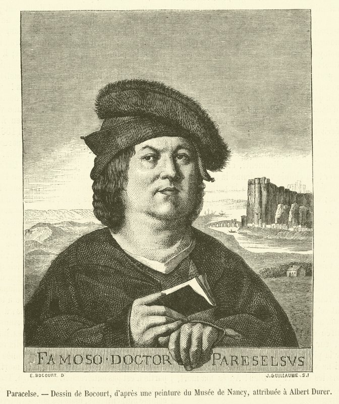 Paracelsus (metszet) alkotó: French School