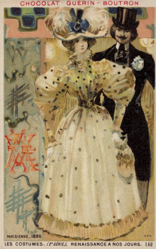 Párizsi divat, 1896 alkotó: French School
