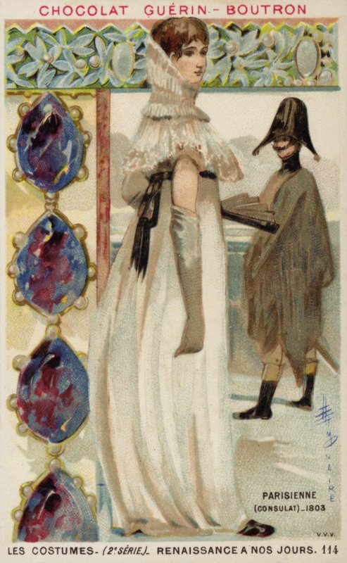 A konzulátus párizsi divatja, 1803 alkotó: French School